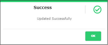 Grid Policy Update Success Message- CyLock